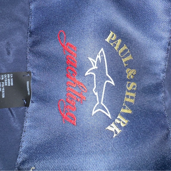 Paul & Shark water resistant windbreaker (navy) size Large - Picture 5 of 5